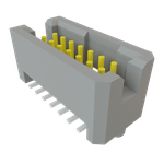 Conn Shrouded Header (4 Sides) HDR 14 POS 1.27mm Solder ST Top Entry SMD TIGER EYE™ T/R