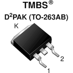 Diode Schottky 100V 60A 3-Pin(2+Tab) TO-263AB Tube