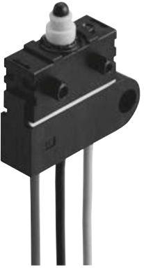 Panasonic-ASQD176E0 Detektorschalter Switch Detector N.O. SPST Pin Plunger Wire Lead 0.05A 16VDC Screw Mount