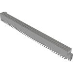 Conn Socket Strip SKT 80 POS 1.27mm Solder ST SMD TIGER EYE™ Tube