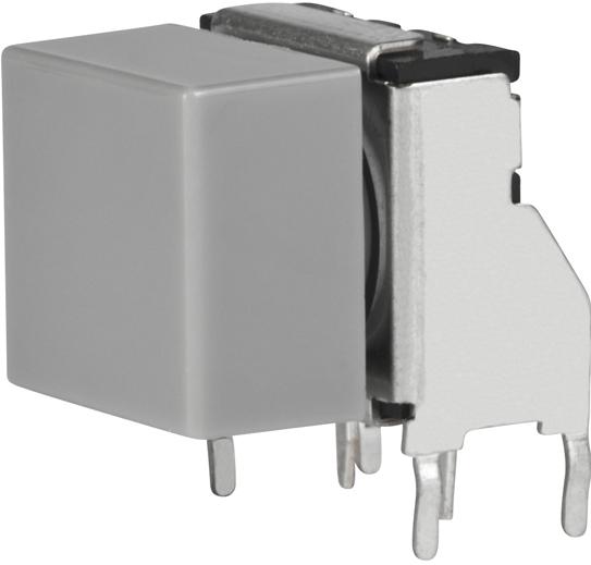 NKK Switches-JB15KH-6H Tastschalter Switch Tactile OFF (ON) SPST Square Button PC Pins 0.05A 24VDC 5000000Cycles 1.76N Thru-Hole
