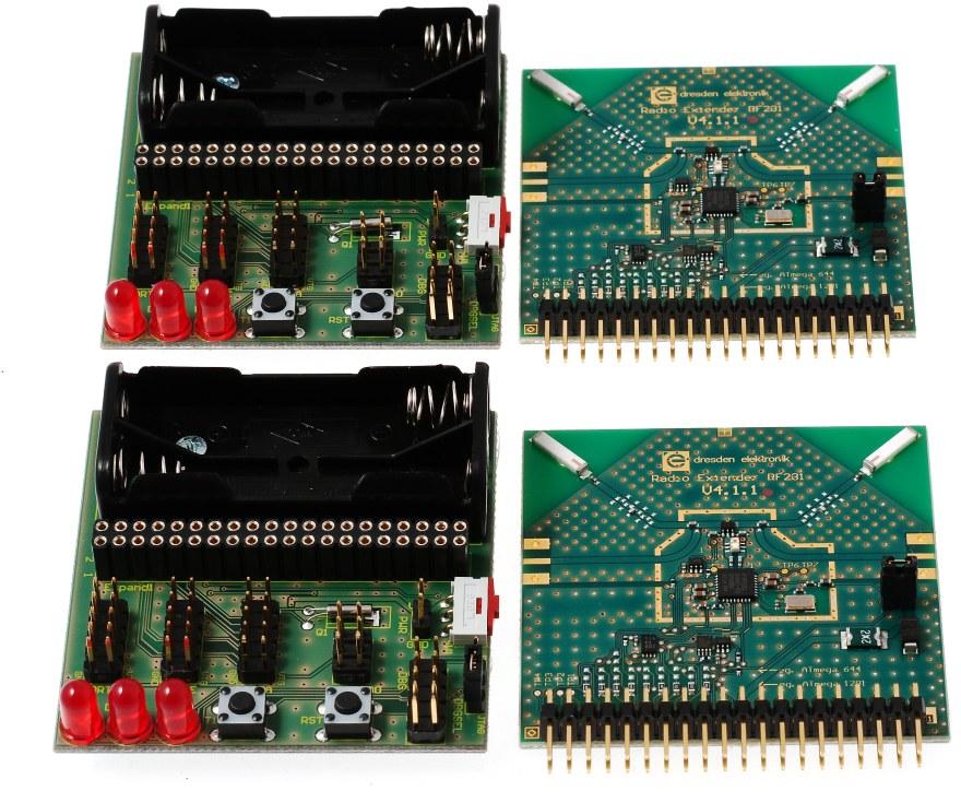Microchip Technology-ATREB231ED-EK Placas y kits de desarrollo inalámbricos/RF AT86RF231 RF Transceiver Evaluation Kit