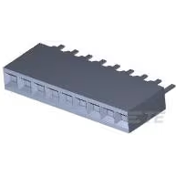 TE Connectivity-534237-7 Steckverbinderleisten und Leiterplattenbuchsen Conn Socket Strip SKT 9 POS 2.54mm Solder ST Thru-Hole Box