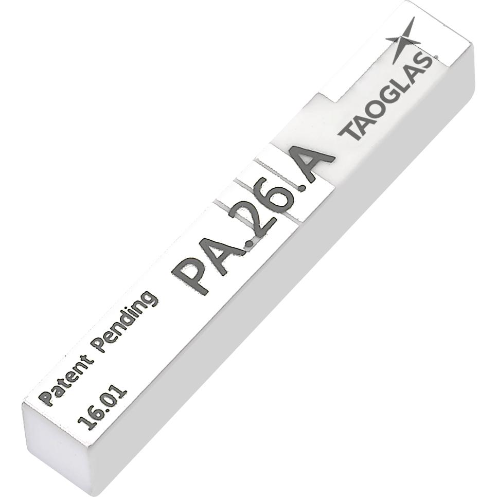 taoglas-PA.26A Antenne Antenna Ceramic -5.8dB Gain 806MHz/960MHz/2200MHz/2690MHz/3800MHz 2-Pin CSMD T/R