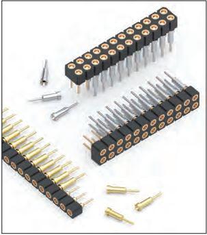 Mill-Max-712-43-230-41-001000 Cabezales del conector y receptáculos PCB Conn Socket Strip SKT 30 POS 2.54mm Solder ST Top Entry Thru-Hole
