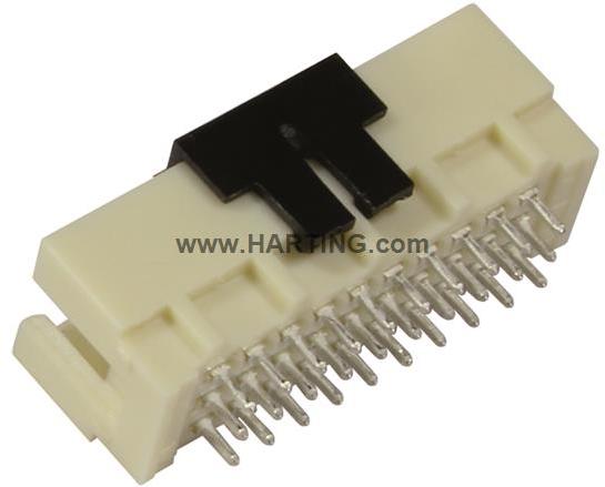 HARTING-09291306569792 Steckverbinder, Mutterplatine DIN Signal Type 3R Male, Solder, 30 Poles