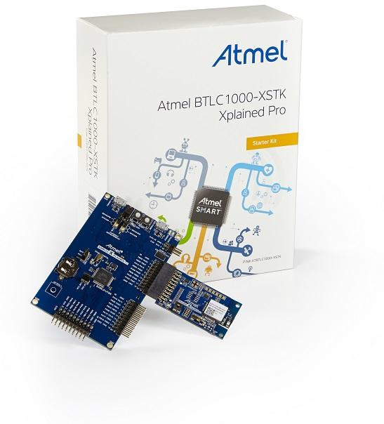 Microchip Technology-ATBTLC1000-XSTK RF/Drahtlos-Entwicklungsplatinen und Kits ATBTLC1000-MR110CA Bluetooth Starter Kit