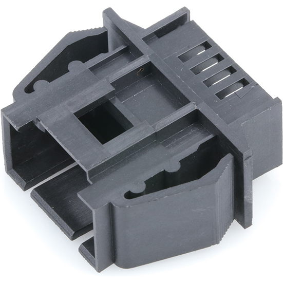 Molex-50650010 Einzeladersteckverbinder, Gehäuse Conn Housing RCP 10 POS 2.54mm Crimp ST Panel Mount Black SL™ Bag