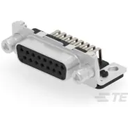 TE Connectivity-8-106506-2 Steckverbinder, D-Sub Conn D-Sub SKT 15 POS 1.37mm Solder RA Thru-Hole 15 Terminal 1 Port Tray