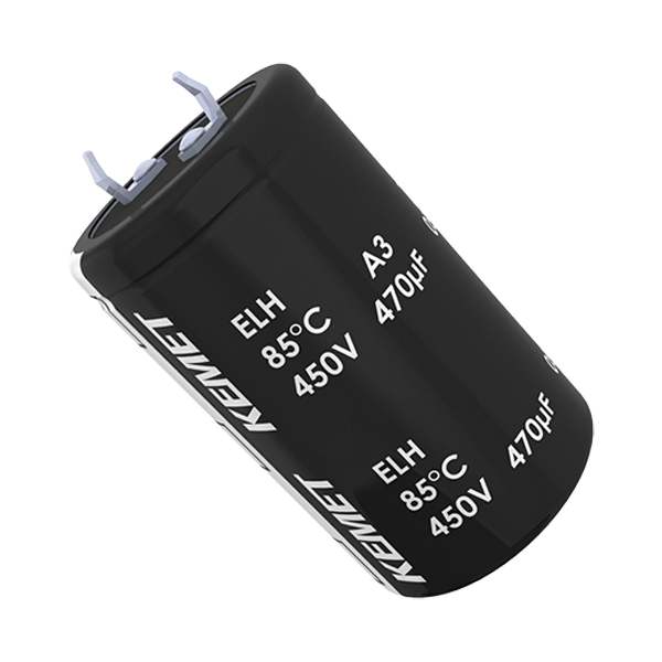 KEMET Corporation-ELH228M063AR1AA Kondensator, Aluminium Cap Aluminum Lytic 2200uF 63V 20% (25 X 25mm) Snap-In 10mm 0.151 Ohm 2.3A 2000h 85°C Bag