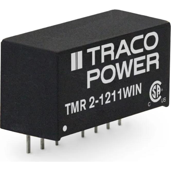 TRACO Electronic AG-TMR 2-1211WIN DC/DC-Wandler und Spannungsreglermodul Module DC-DC 12VIN 1-OUT 5V 0.4A 2W 7-Pin SIP Module