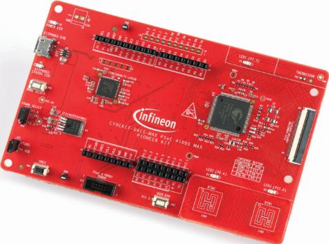 Infineon Technologies AG-CY8CKIT-041S-MAX Embedded System Development Boards and Kits CY8C4149AZI-S598 Microcontroller Pioneer Kit 48MHz CPU 32KB RAM 384KB Flash