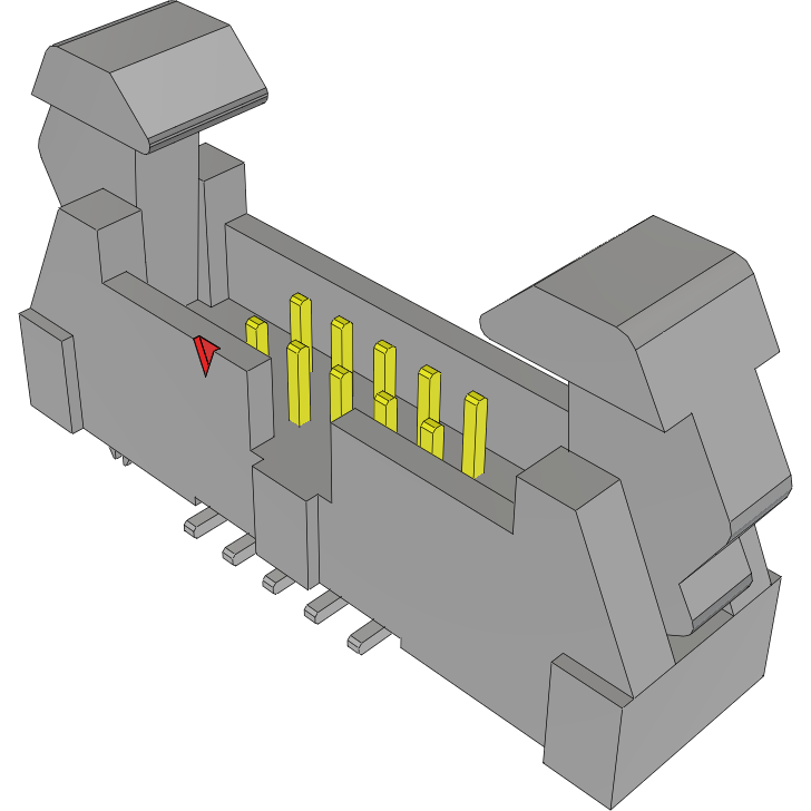 Samtec-EHT-105-01-F-D-SM-SR-LC Connector Headers and PCB Receptacles Conn Ejector Header HDR 10 POS 2mm Solder ST SMD Tube
