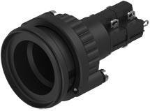 EAO-14-132.0252 Botón pulsador Switch Push Button N.O./N.C. 4PST Flush Round Button 5A 250VAC Momentary Panel Mount Solder