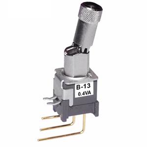 NKK Switches-B13LV Kippschalter Switch Toggle ON OFF ON SPDT Locking Lever PC Pins 0.1A 28VAC 28VDC 0.4VA PC Mount with Bracket