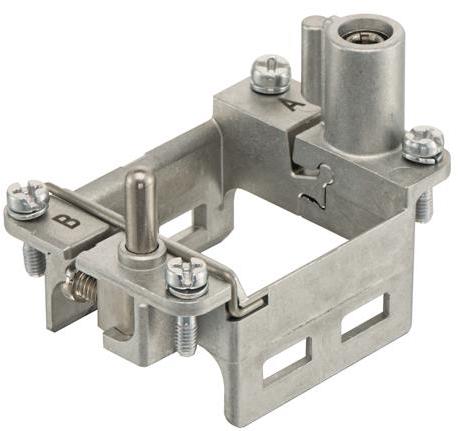 HARTING-09140060361 Steckverbinderzubehör Connector Accessories Hinged Frame Straight Stainless Steel Han-Modular® Bag