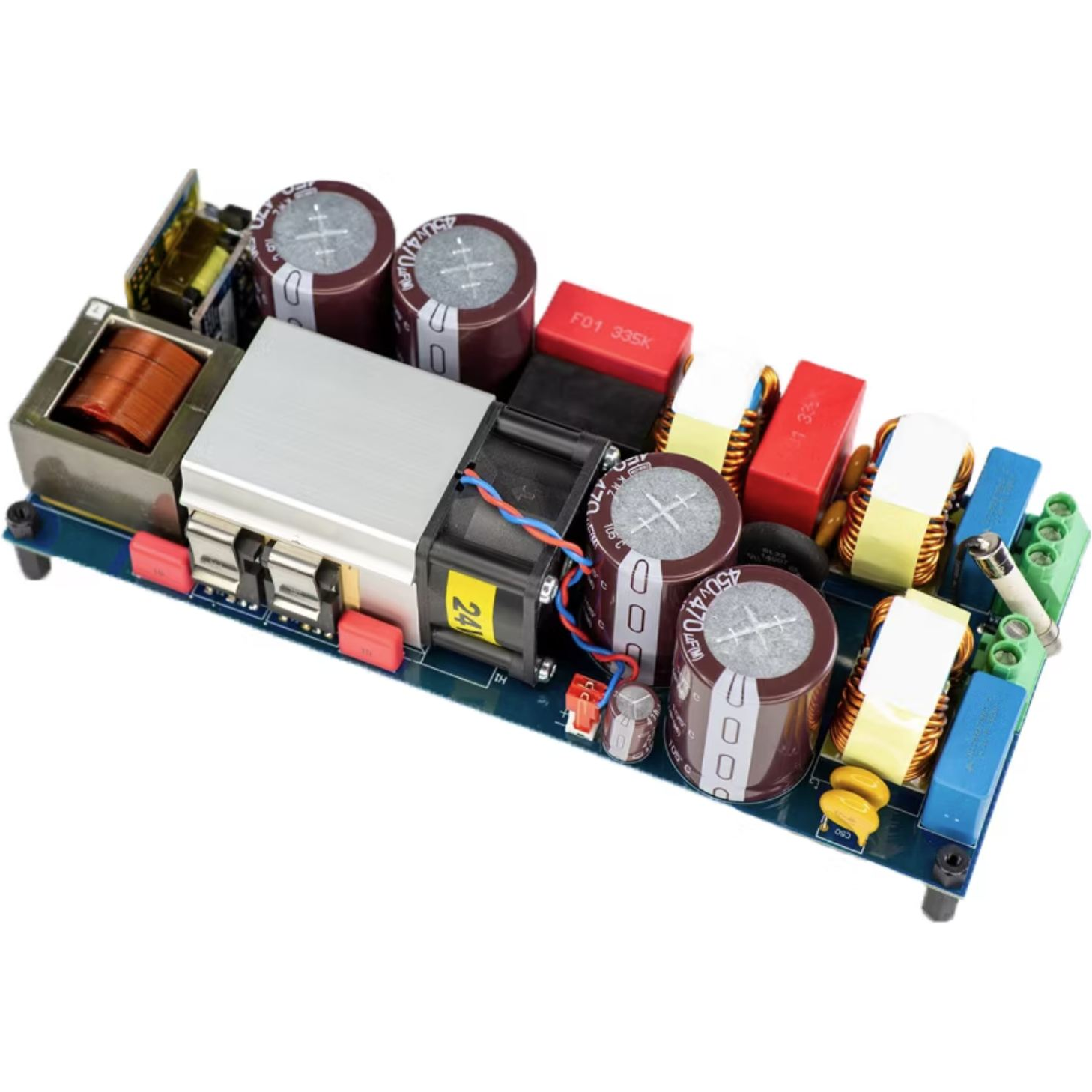 Infineon Technologies AG-EVAL3K3WTPPFCSIC2TOBO1 Energiemanagement, Entwicklungsplatinen und -kits 2EDF7275F/ICE5QSAG AC to DC Switching Converter/Gate and Power Driver 300V to 450V Output Evaluation Board