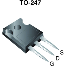 Vishay-IRFP450APBF MOSFETs Trans MOSFET N-CH 500V 14A 3-Pin(3+Tab) TO-247AC