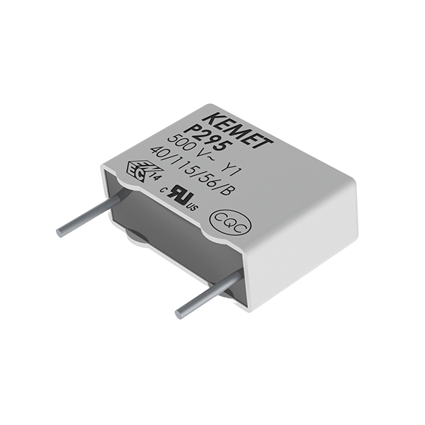 KEMET Corporation-P295BE102M500C Kondensator, Kunststofffilm Cap Film Suppression Y1 0.001uF 1500VDC/500VAC Paper 20% (18 X 5.5 X 12.5mm) Radial Plastic Rectangular Can 15mm 115°C Bulk Automotive AEC-Q200
