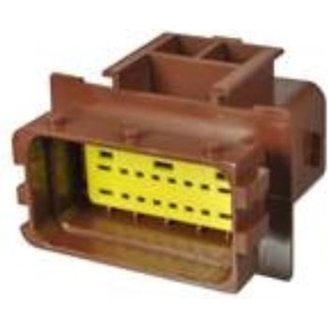 Delphi-13949170 Einzeladersteckverbinder, Gehäuse Conn Housing M 24 POS Crimp ST Cable Mount Brown