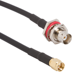 BNC Straight Jack to SMA Straight Plug Cable Assembly
