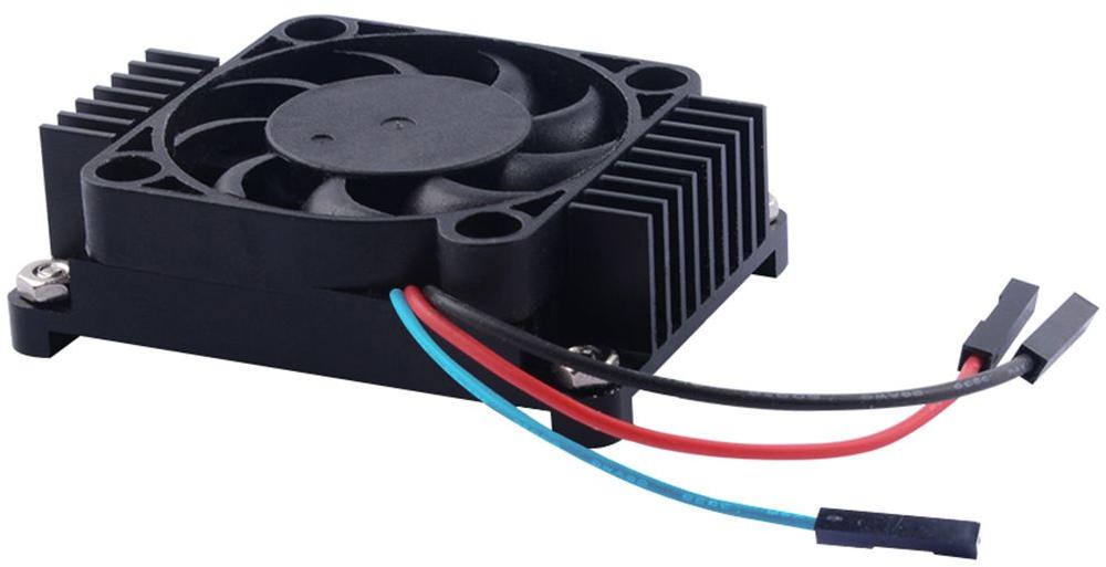 Seeed Technology Co.,Ltd-114070161 Dissipatore Aluminum Alloy CNC Heat Sink with Fan for Raspberry Pi CM4 Module