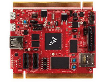 NXP Semiconductors-TWR-VF65GS10-PRO Eingebettete Systementwicklungsboards und -kits VF61NS151CMK50 Microcontroller Tower System Kit 167MHz/500MHz CPU 129.5MB RAM 32MB/256MB NAND Flash/Serial Flash