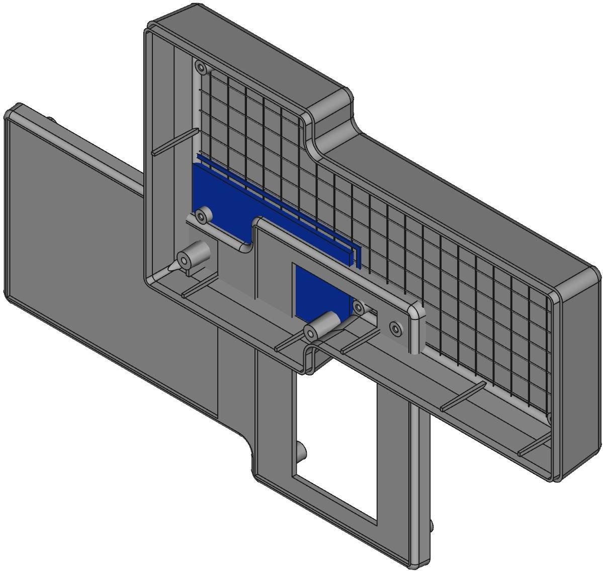 Hammond Manufacturing-1592ETCDBK Black Acrylonitrile Butadiene Styrene Hand Held Enclosure