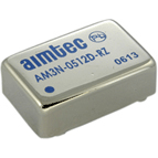 Aimtec-AM3N-0509D-RZ Convertidor de CC a CC y módulo del regulador de conmutación Module DC-DC 5VIN 2-OUT -9V/9V -0.167A/0.167A 3W 12-Pin DIP