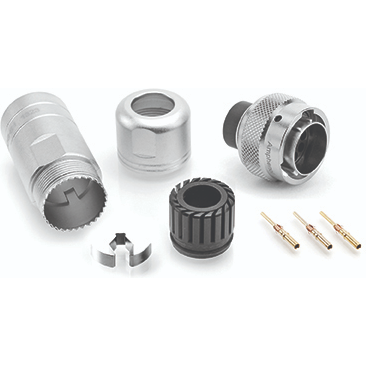 Amphenol-RT06123PNH-K Steckverbinder, rund Conn Circular PIN 3 POS ST Cable Mount 3 Terminal 1 Port RT360™