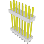 Conn Board Stacker HDR 14 POS 2.54mm Solder ST Top Entry Thru-Hole Bulk