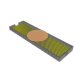 Conn Array Terminal HDR 400 POS 1.27mm Solder ST SMD Tray