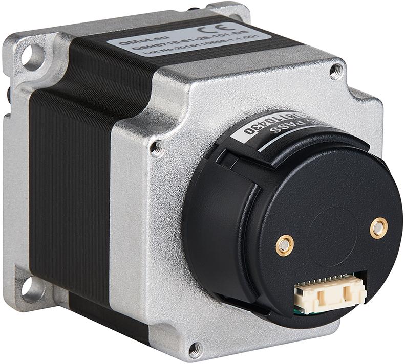 Analog Devices-QSH5718-51-28-101-10K Moteurs pas-à-pas Stepper Motors Hybrid Bipolar Square 2.3V 2.8A 0.83Ohm 275g.cm² 1.01 1.8° 1Shaft