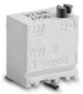 TT Electronics / BI Technologies-84WR200LFTR Res Cermet Trimmer 200 Ohm 10% 0.25W(1/4W) 12(Elec)Turn 1.78mm (6.35 X 6.36 X 8.51mm) Gull Wing SMD T/R