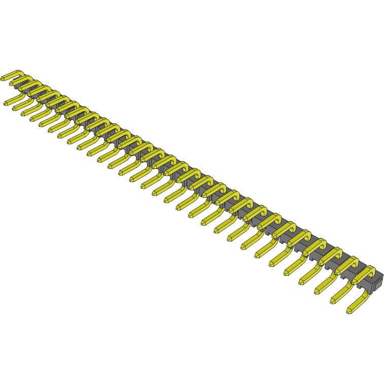 Samtec-BTMM-130-01-T-S Connector Jumpers and Shunts Conn Jumper M 30 POS 2mm Solder ST Thru-Hole Tube