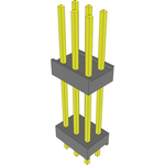 Conn Board Stacker HDR 6 POS 2.54mm Solder ST Top Entry Thru-Hole Bulk