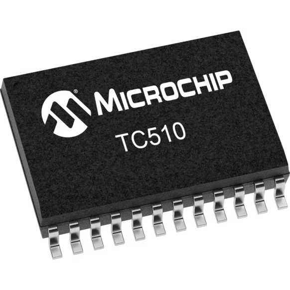 Microchip Technology-TC510COG713 Logiciel frontal analogique AFE General Purpose 1 ADC 17bit 5V 24-Pin SOIC W T/R