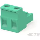 TE Connectivity-796981-2 Steckverbinder, Klemmenblöcke Conn Eurostyle Block F 2 POS 7.62mm Screw RA Cable Mount 15A/Contact Carton
