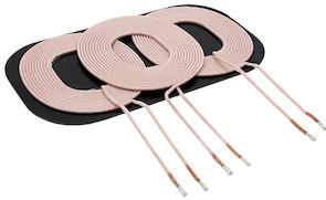 Vishay-IWTXA148DGEB9R8KF3 Wireless Charging Coils Wireless Charging Coil Transmitter 9.8uH/10.2uH 10% 100KHz 7A 0.08OhmDCR 100Q-Factor Through Hole