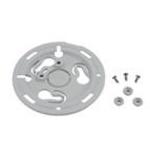 Enclosure Accessories, Circular Wall Mount Bracket, Gray