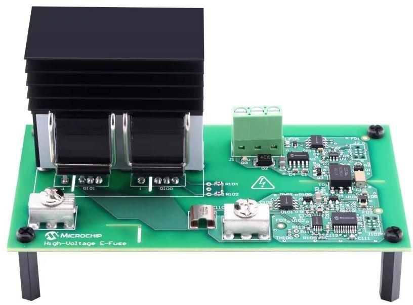 Microchip Technology-MSCDR-EFUSE-001 Cartes et kits de développement de gestion de la puissance High-Voltage Auxiliary E-Fuse Reference Design