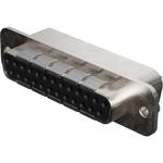 Conn D-Sub F 25 POS 1.38mm Solder ST Thru-Hole 25 Terminal 1 Port Tray