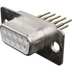 Conn D-Sub F 9 POS 1.42mm Solder ST Thru-Hole 9 Terminal 1 Port Carton