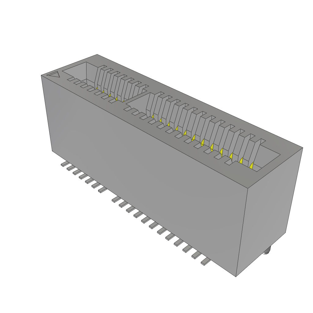 Samtec-MEC1-120-02-F-D-A Raccordement de bord de carte Conn Card Edge SKT 40 POS 1mm Solder ST SMD Tube