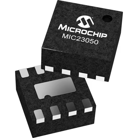 Microchip Technology-MIC23050-GYML-TR Convertisseur CC en CC et puce de régulateur de commutation Conv DC-DC 2.7V to 5.5V Synchronous Step Down Single-Out 1.8V 0.6A 8-Pin DFN EP T/R