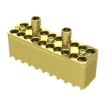 Conn Micro Strip HDR 8 POS 4mm Solder ST Top Entry SMD Bulk