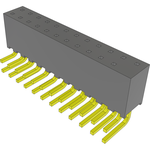 Conn Socket Strip SKT 24 POS 2mm Solder RA Side Entry Thru-Hole Tube