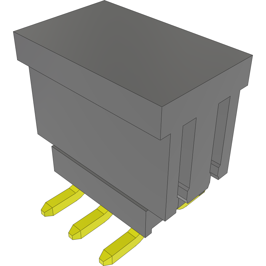 Samtec-TMM-103-06-G-D-SM-002-P-TR Steckverbinderleisten und Leiterplattenbuchsen Conn Unshrouded Header HDR 6 POS 2mm Solder ST Top Entry SMD T/R
