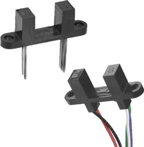 Optek Technology-OPB911W55Z Lichtschranke Photointerrupter Transmissive 9.5mm Photologic, Open Collector 5-Pin Bag