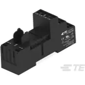 TE Connectivity-PT7874P Relay Sockets Relay Sockets Spring Terminal 6A 400VAC DIN Rail 4Pole